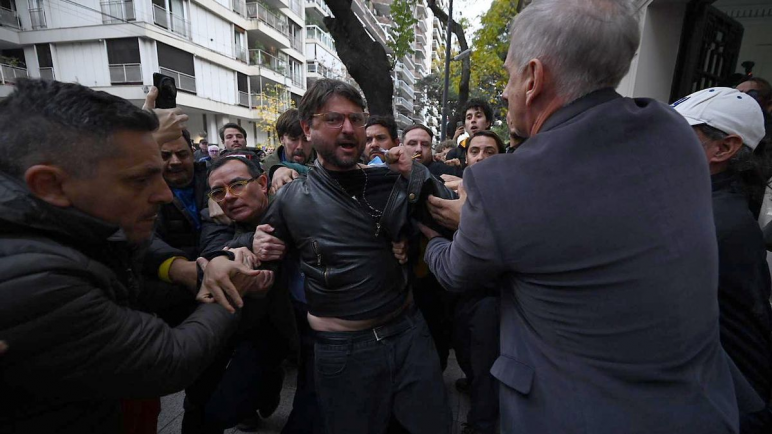 Fue liberado el dirigente Juan Grabois en la madrugada de ayer